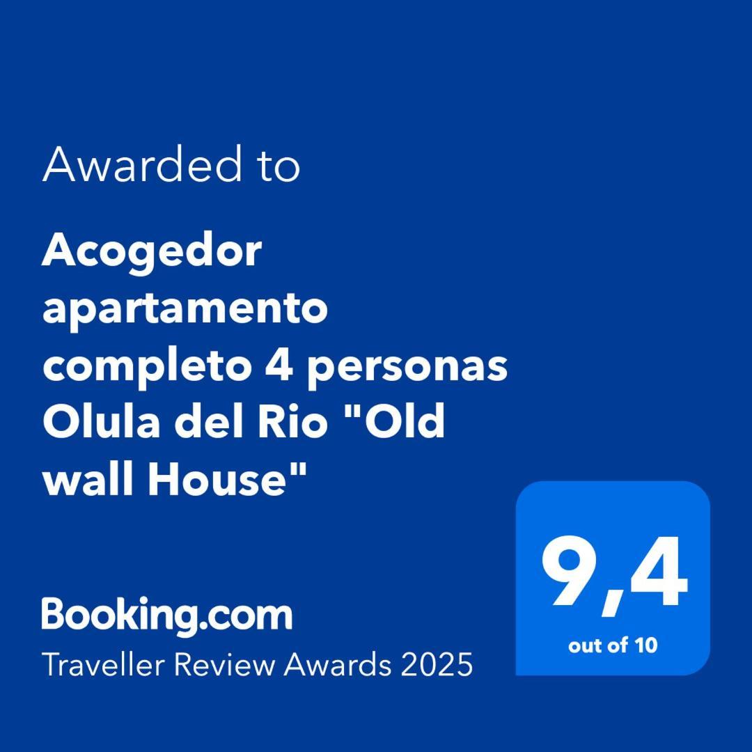Apartamento Completo Solo Para Ti Hasta 4 Personas "Old Wall House" Olula del Río Kültér fotó